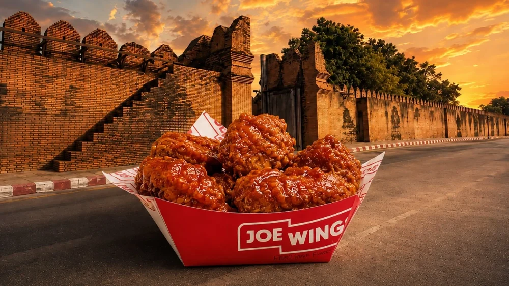 ชาวเชียงใหม่ฟิน JOE WINGS ไก่ทอดสูตรเด็ดเปิดสาขาแรก จัดโปรแรงซื้อ 4 แถม 4